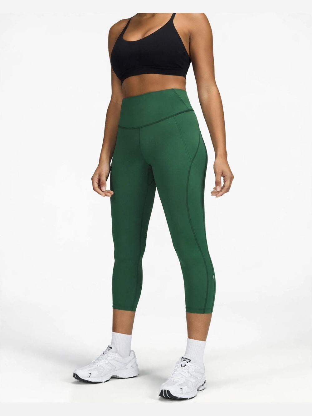 Lululemon size 16 High-Rise Green Crop Leggings